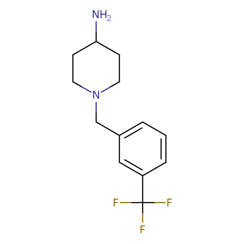 1-(3-(Trifluoromethyl)benzyl)piperidin-4-amine
