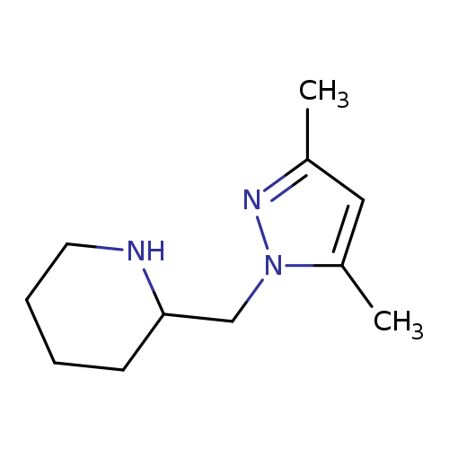 2-[(3,5-Dimethyl-1h-pyrazol-1-yl)methyl]piperidine