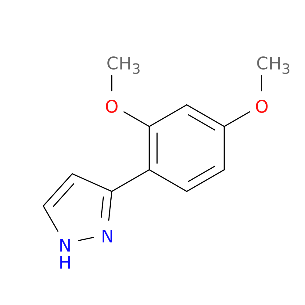 3-(2,4-Dimethoxyphenyl)-1H-pyrazole