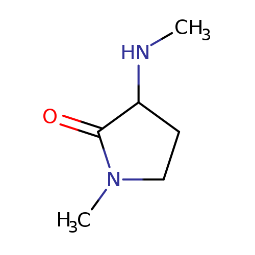 1-methyl-3-(methylamino)pyrrolidin-2-one