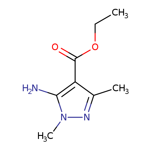 1H-Pyrazole-4-carboxylic acid, 5-amino-1,3-dimethyl-, ethyl ester