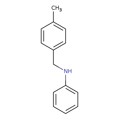 N-[(4-methylphenyl)methyl]aniline