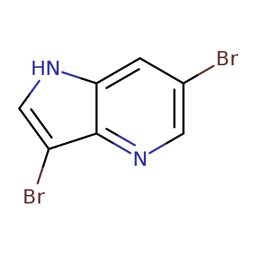 1H-Pyrrolo[3,2-b]pyridine, 3,6-dibromo-
