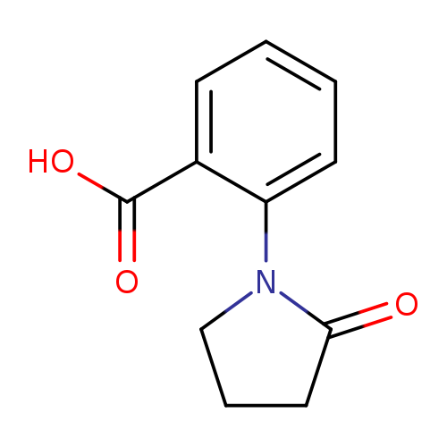 2-(2-Oxopyrrolidin-1-yl)benzoic acid