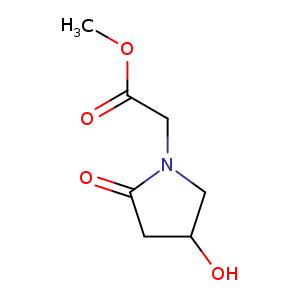 Methyl 2-(4-hydroxy-2-oxopyrrolidin-1-yl)acetate