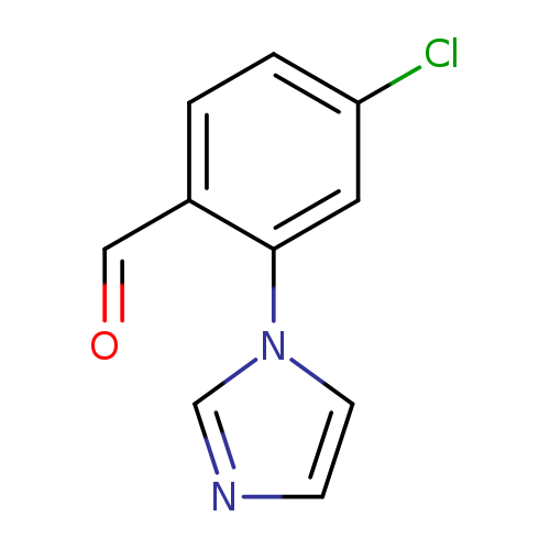 4-Chloro-2-(1h-imidazol-1-yl)benzaldehyde