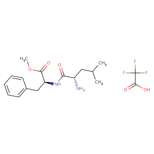 (S)-Methyl 2-((s)-2-amino-4-methylpentanamido)-3-phenylpropanoate 2,2,2-trifluoroacetate
