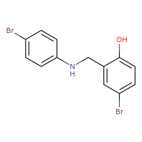 4-bromo-2-{[(4-bromophenyl)amino]methyl}phenol