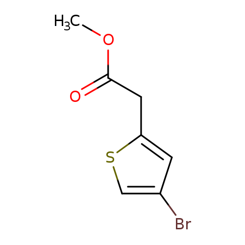 methyl 2-(4-bromothiophen-2-yl)acetate