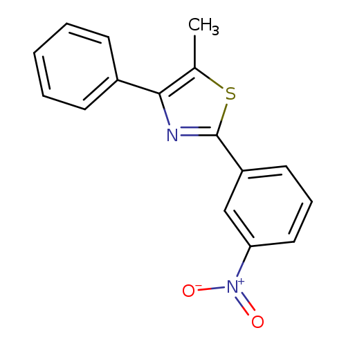 5-Methyl-2-(3-nitrophenyl)-4-phenylthiazole