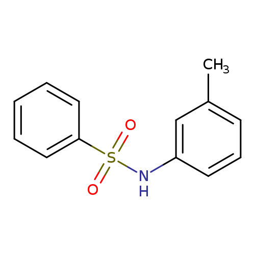 Benzenesulfonamide, N-(3-methylphenyl)-
