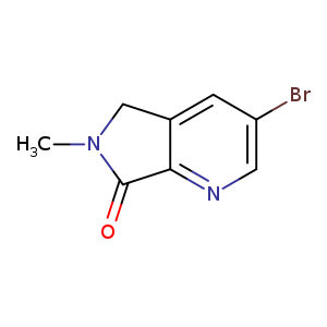 3-Bromo-6-methyl-5,6-dihydro-pyrrolo[3,4-b]pyridin-7-one