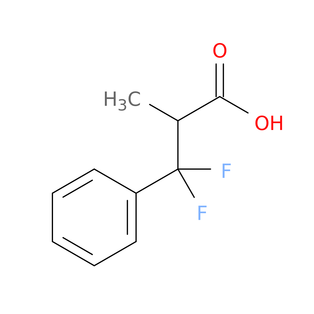 3,3-difluoro-2-methyl-3-phenylpropanoic acid