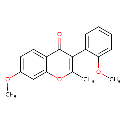 7-methoxy-3-(2-methoxyphenyl)-2-methyl-4H-chromen-4-one