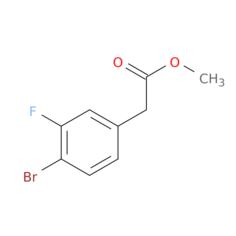 Methyl 4-bromo-3-fluorobenzeneacetate