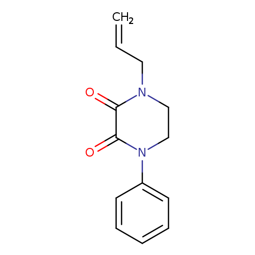 1-phenyl-4-(prop-2-en-1-yl)piperazine-2,3-dione
