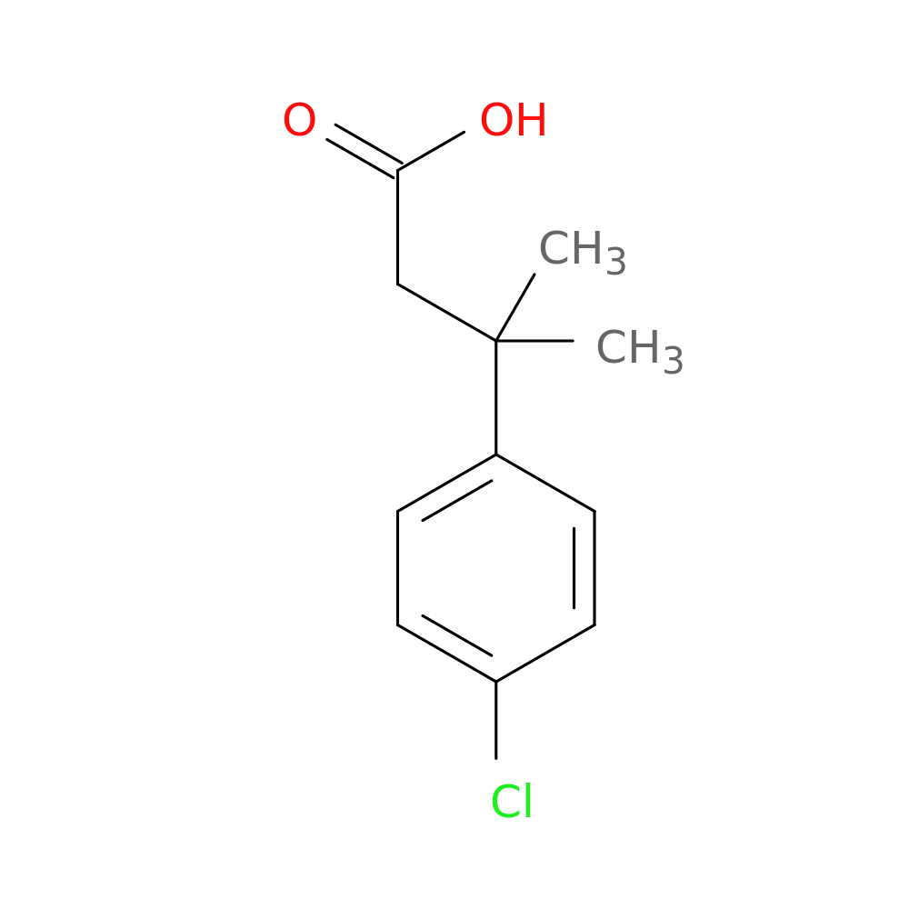 3-(4-Chlorophenyl)-3-Methylbutanoic Acid