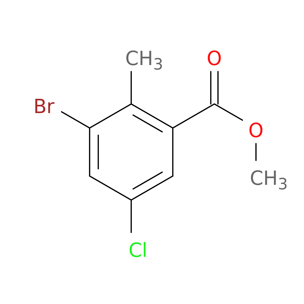 Methyl 3-bromo-5-chloro-2-methylbenzoate