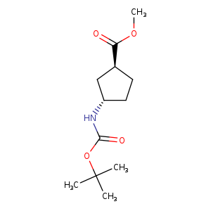 (1S,3S)-N-Boc-1-aminocyclopentane-3-carboxylic acid methyl ester