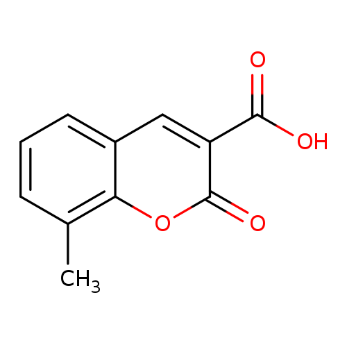 2H-1-Benzopyran-3-carboxylic acid, 8-methyl-2-oxo-