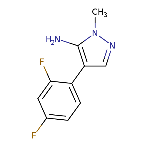 4-(2,4-difluorophenyl)-1-methyl-1H-pyrazol-5-amine