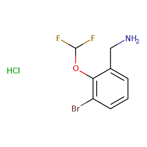 [3-Bromo-2-(difluoromethoxy)phenyl]methanamine hydrochloride