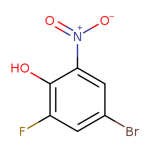 4-Bromo-2-fluoro-6-nitrophenol