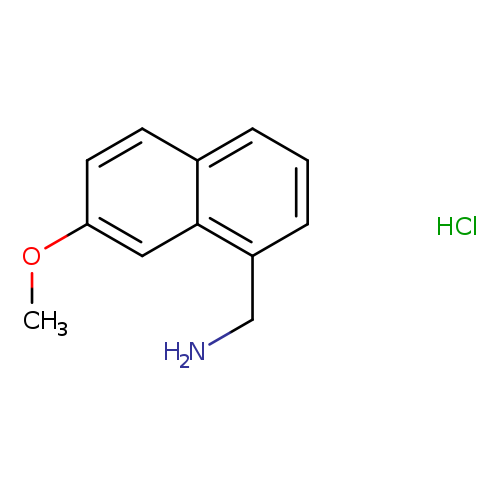 (7-methoxynaphthalen-1-yl)methanaminehydrochloride