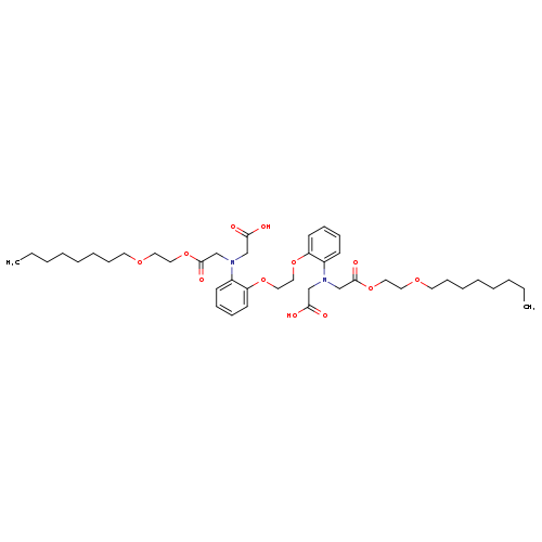 N,N'-[1,2-Ethanediylbis(oxy-2,1-phenylene)]bis[N-(carboxymethyl)glycine 1,1'-bis[2-(octyloxy)ethyl] ester