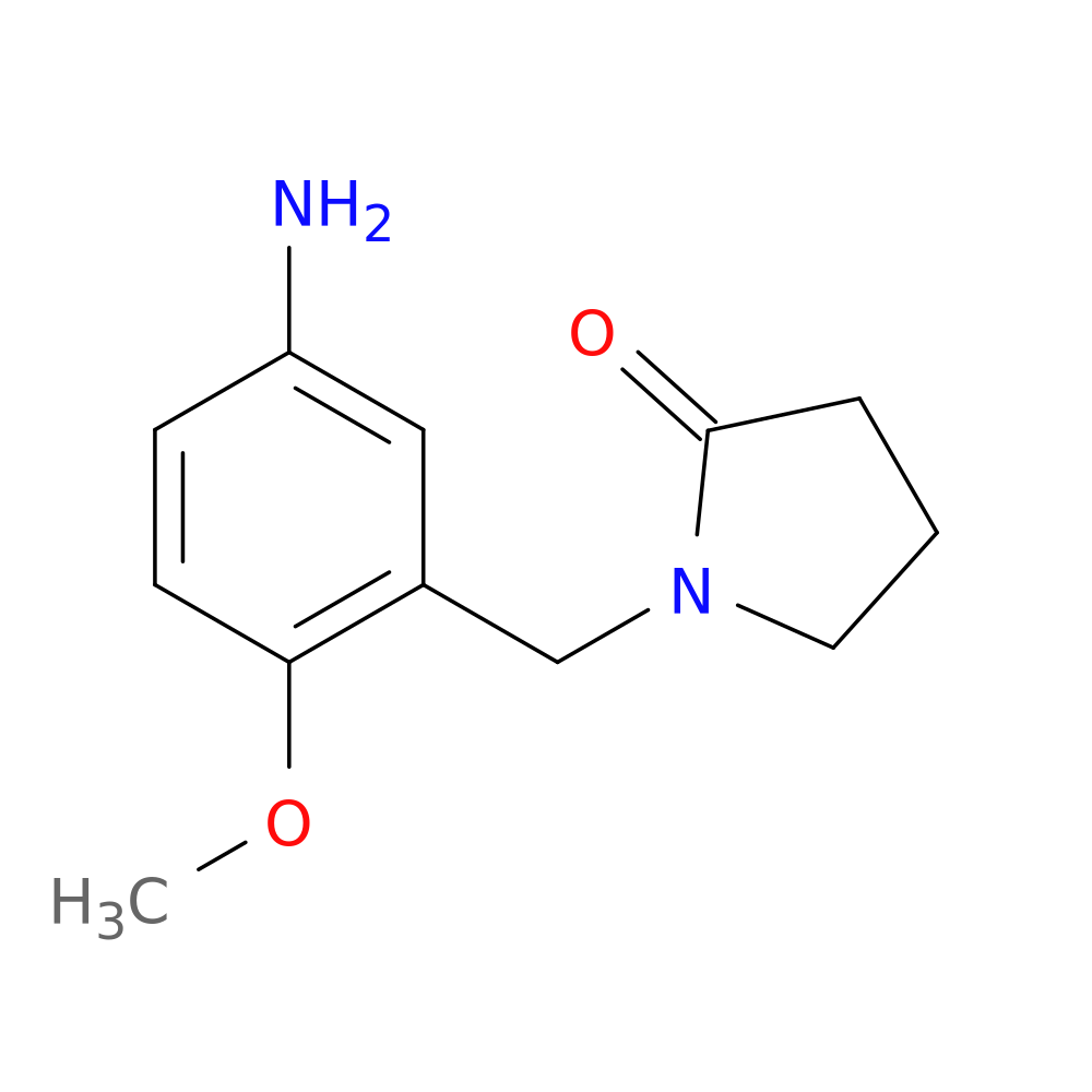 1-(5-Amino-2-methoxybenzyl)pyrrolidin-2-one