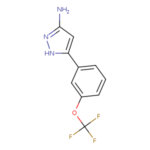 5-(3-(Trifluoromethoxy)phenyl)-1H-pyrazol-3-amine