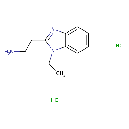 2-(1-ethyl-1H-1,3-benzodiazol-2-yl)ethan-1-amine dihydrochloride