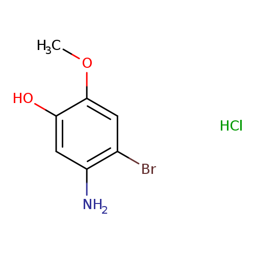 5-amino-4-bromo-2-methoxyphenolhydrochloride