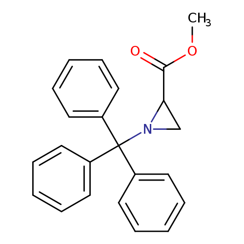 Methyl 1-tritylaziridine-2-carboxylate