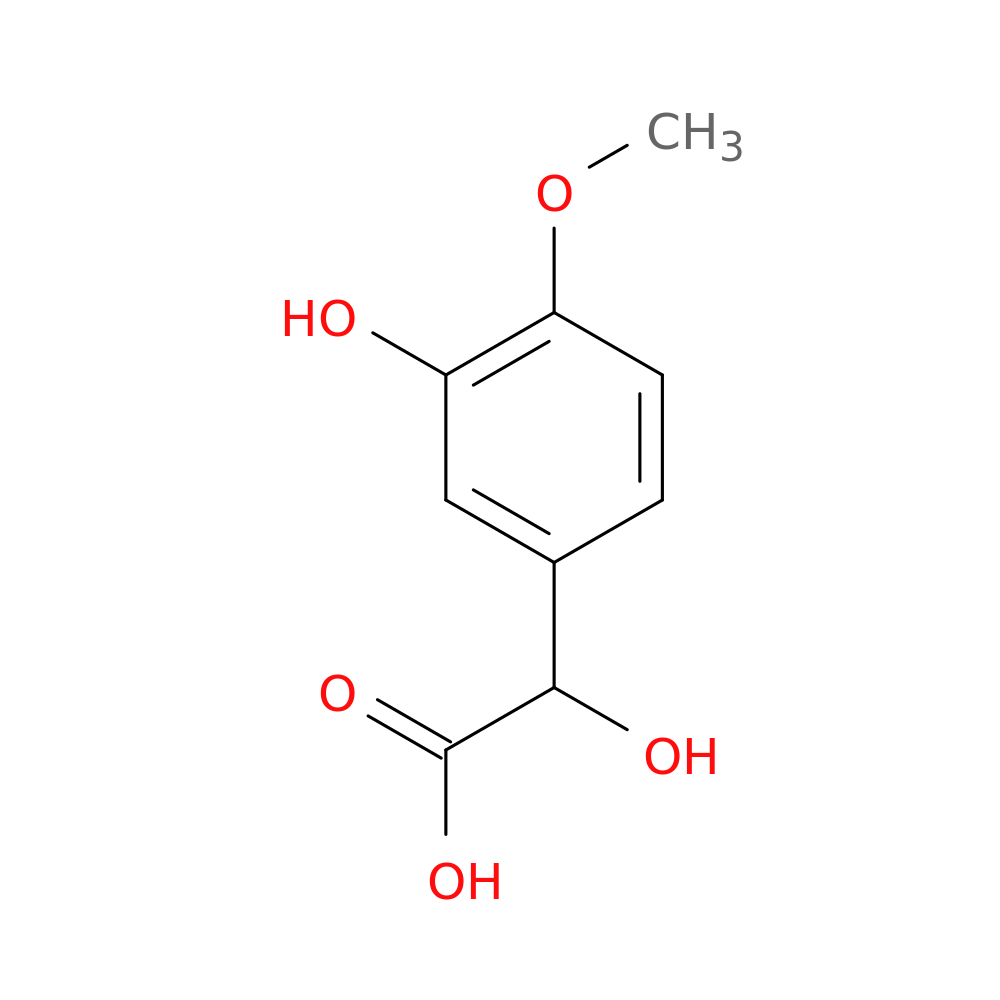 2-Hydroxy-2-(3-hydroxy-4-methoxyphenyl)acetic acid
