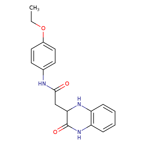 N-(4-ethoxyphenyl)-2-(3-oxo-1,2,3,4-tetrahydroquinoxalin-2-yl)acetamide