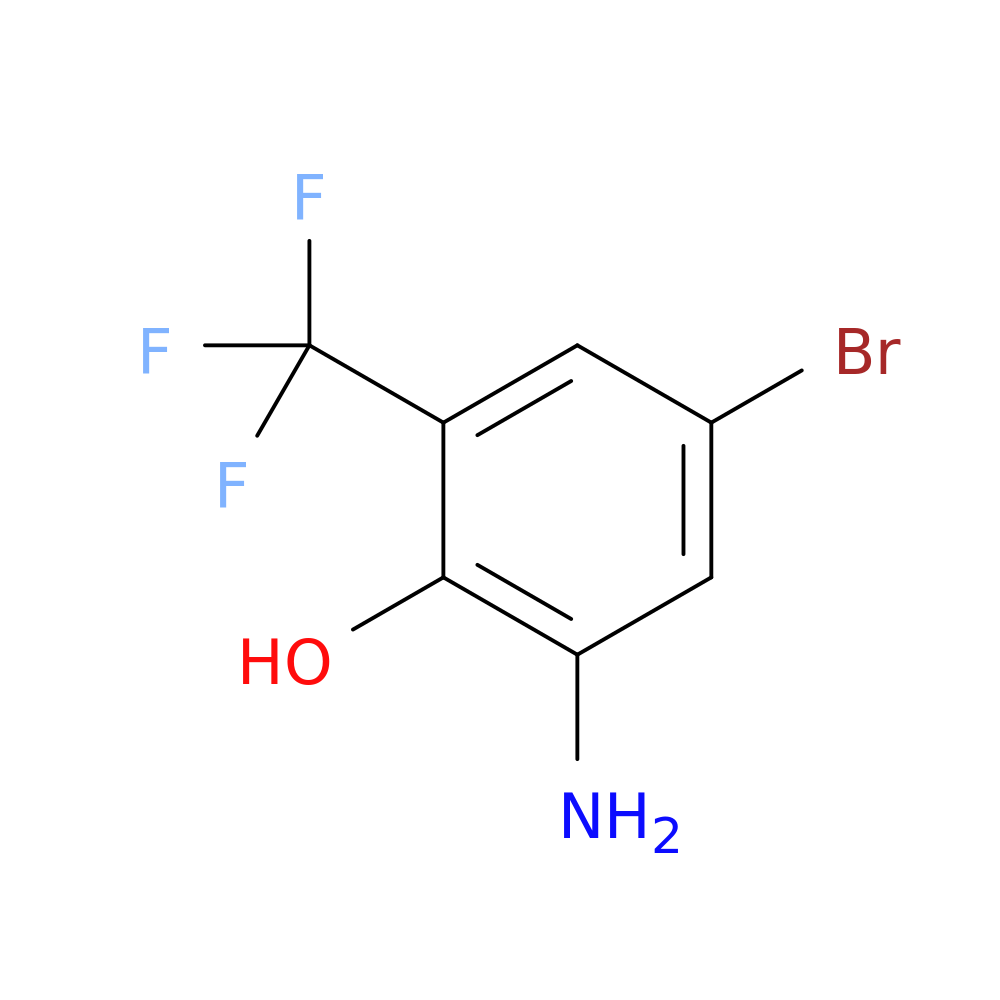 2-amino-4-bromo-6-(trifluoromethyl)phenol