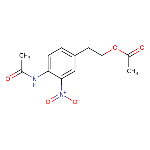 Acetamide, N-[4-[2-(acetyloxy)ethyl]-2-nitrophenyl]-