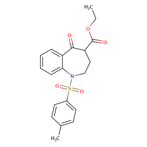 Ethyl 5-oxo-1-tosyl-2,3,4,5-tetrahydro-1H-benzo[b]azepine-4-carboxylate