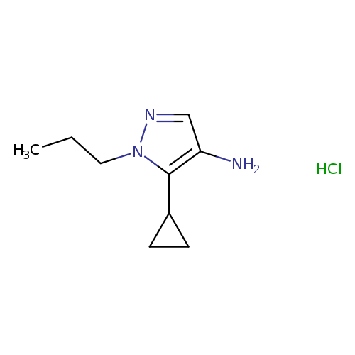 5-cyclopropyl-1-propyl-1H-pyrazol-4-amine hydrochloride