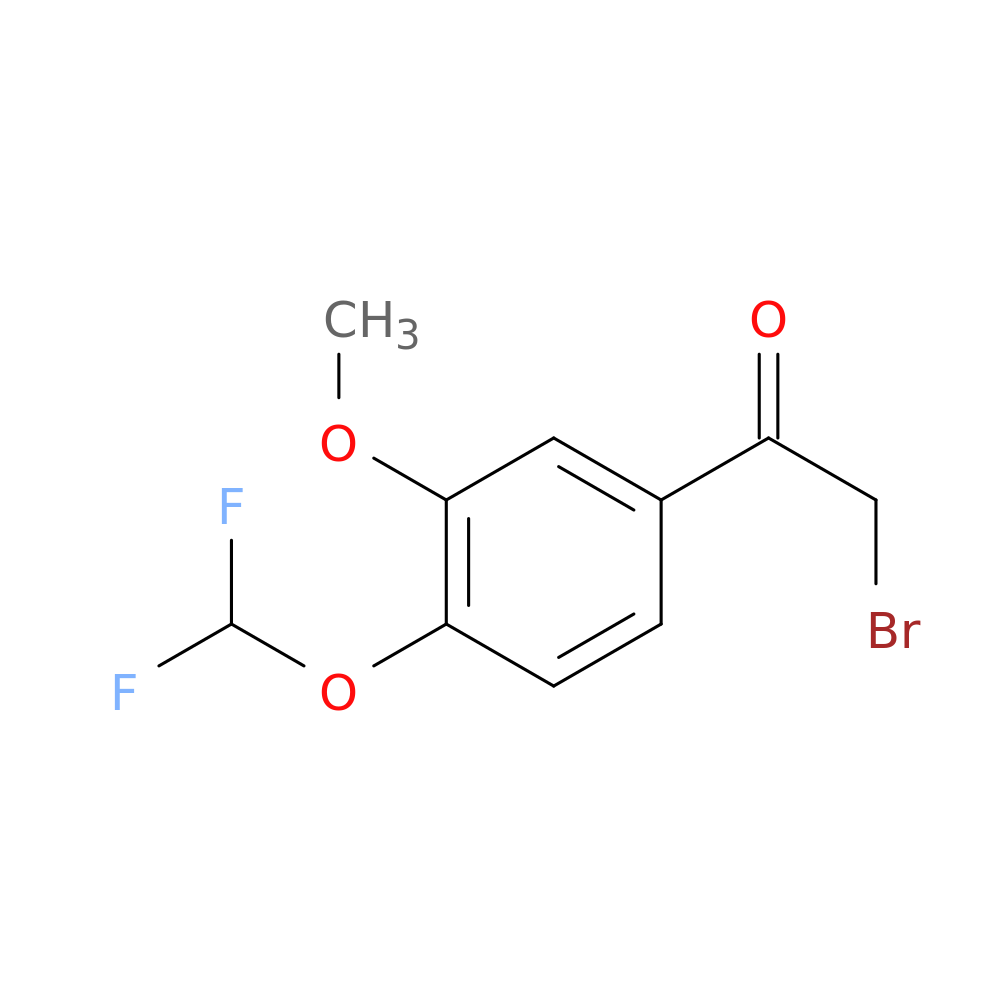 2-Bromo-1-[4-(difluoromethoxy)-3-methoxyphenyl]ethanone