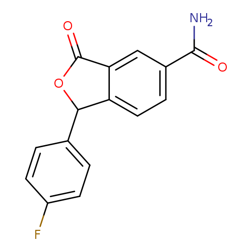 1-(4-Fluorophenyl)-1,3-dihydro-3-oxo-5-isobenzofurancarboxamide