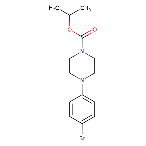 4-(4-Isopropoxycarbonyl)piperazino-1-bromobenzene