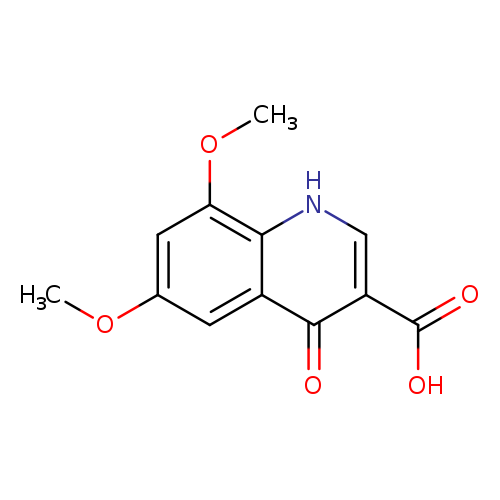 3-Quinolinecarboxylic acid, 1,4-dihydro-6,8-dimethoxy-4-oxo-
