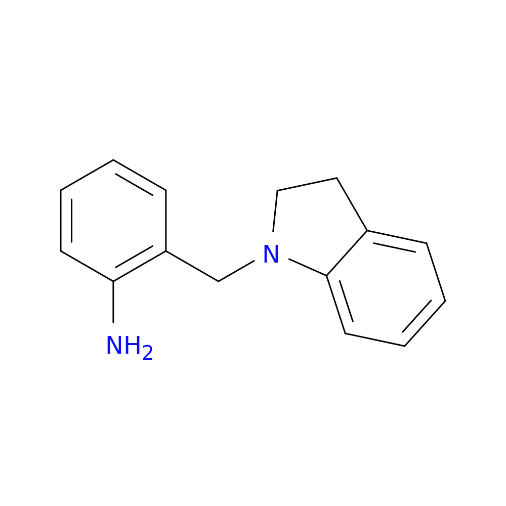 2-[(2,3-dihydro-1H-indol-1-yl)methyl]aniline