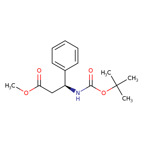 Methyl (3s)-3-boc-amino-3-phenylpropionate