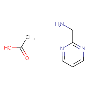 2-Pyrimidinemethanamine, acetate (1:1)