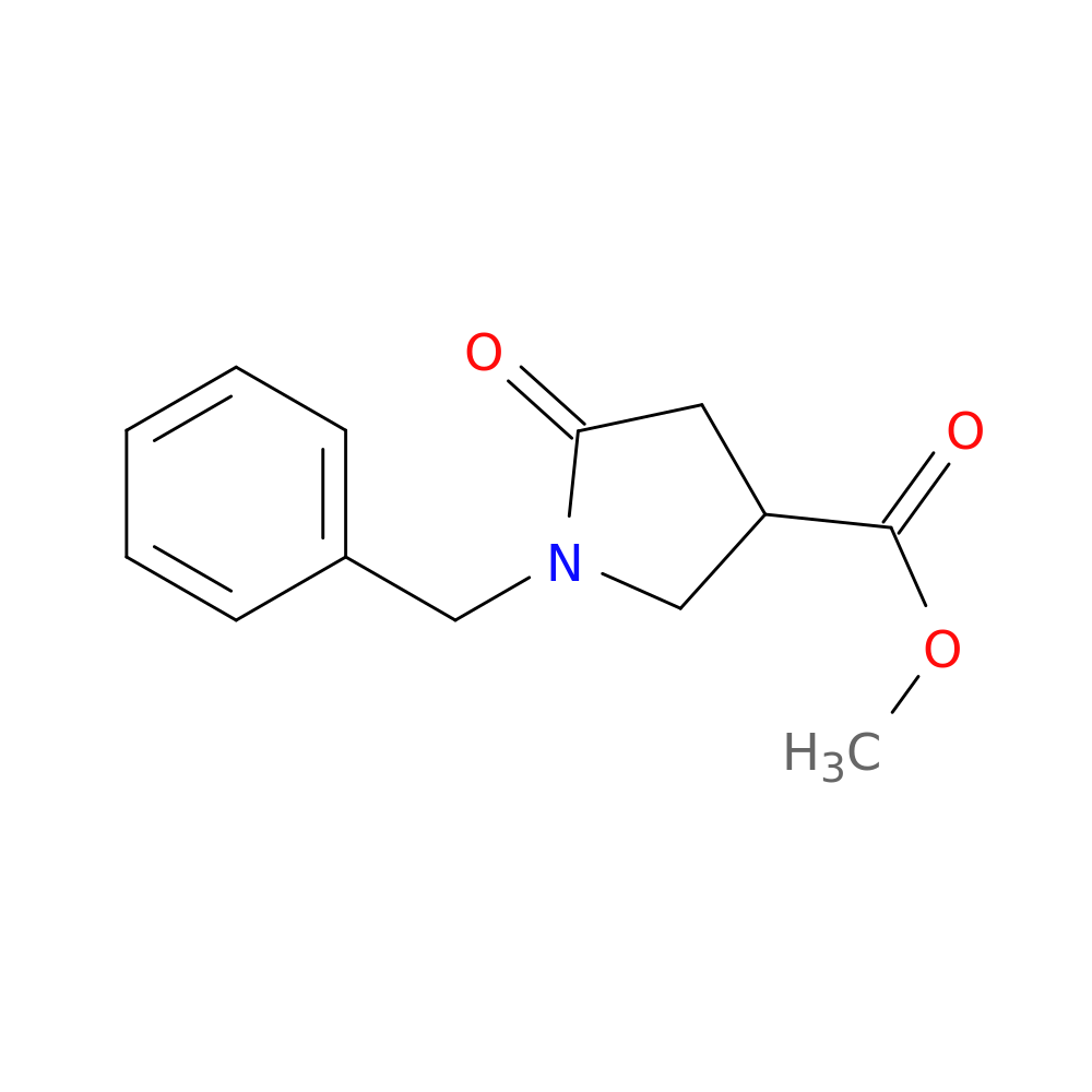 METHYL 1-BENZYL-5-OXOPYRROLIDINE-3-CARBOXYLATE