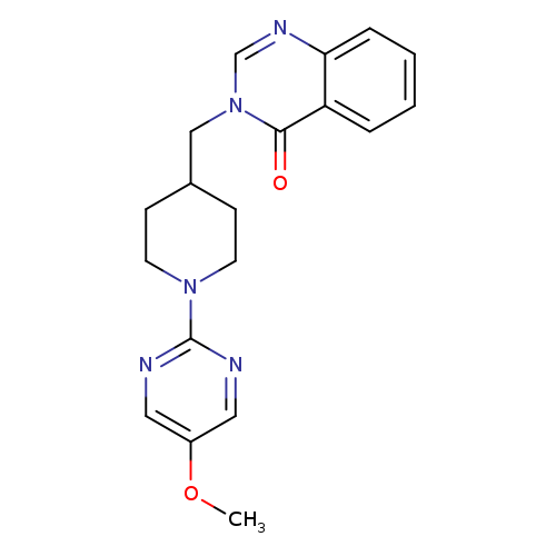3-{[1-(5-methoxypyrimidin-2-yl)piperidin-4-yl]methyl}-3,4-dihydroquinazolin-4-one
