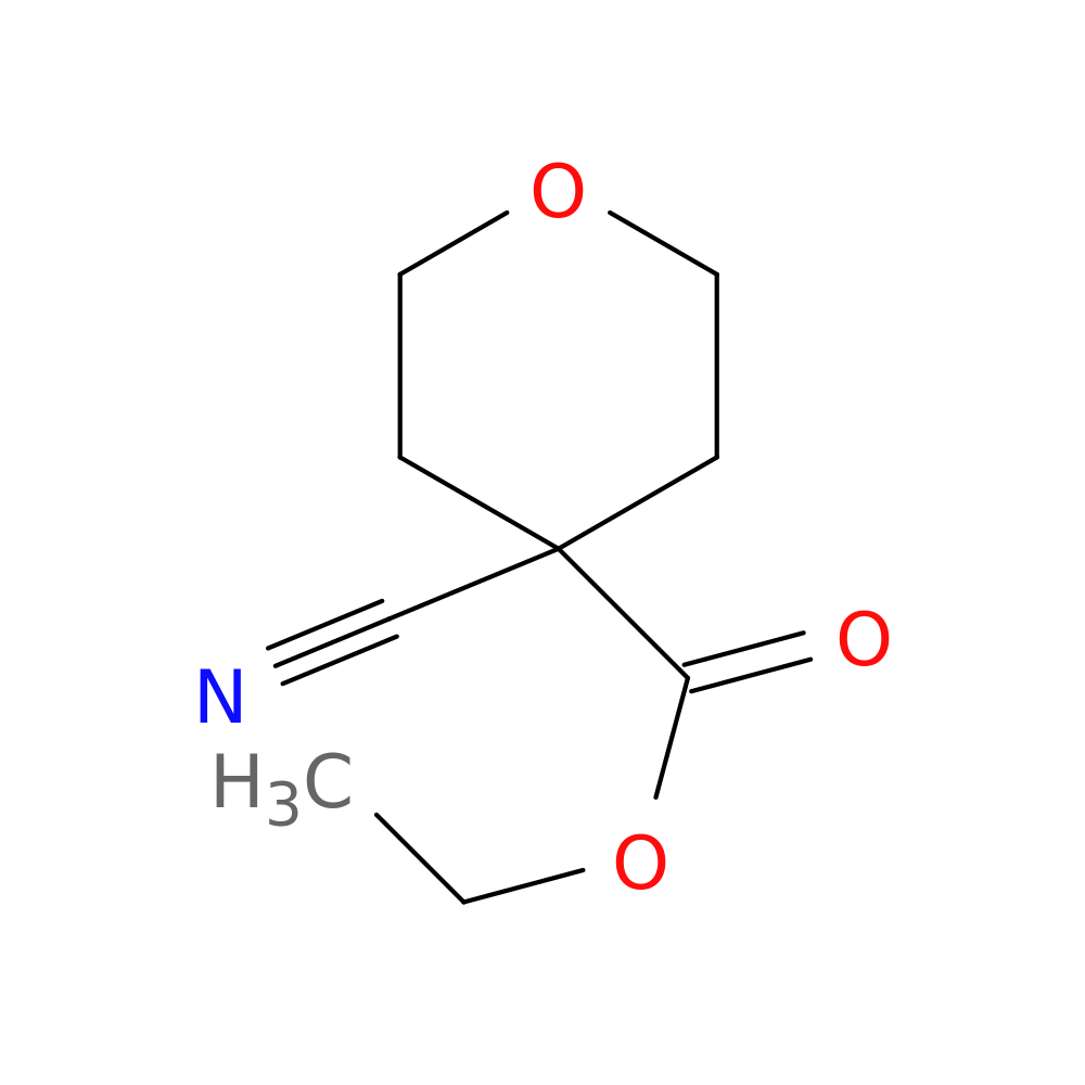 Ethyl 4-cyanotetrahydro-2H-pyran-4-carboxylate
